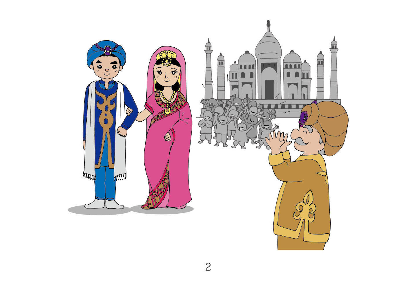 ジャータカ物語　猟師と子供たち